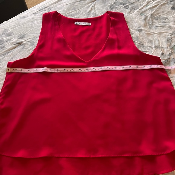 Zara Red Blouse - Picture 5 of 6